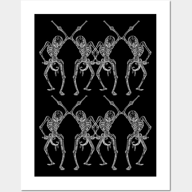 Danse Macabre Wall Art by LadyMorgan